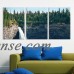 wall26 3 Panel Canvas Wall Art - Landscape of Waterfall from Melted Snow - Giclee Print Gallery Wrap Modern Home Decor Ready to Hang - 24"x36" x 3 Panels   